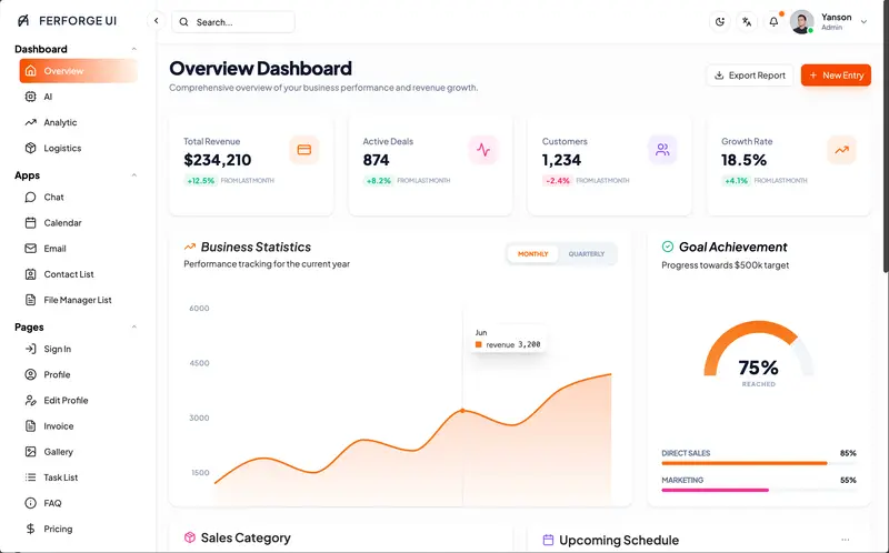 Ferforge UI